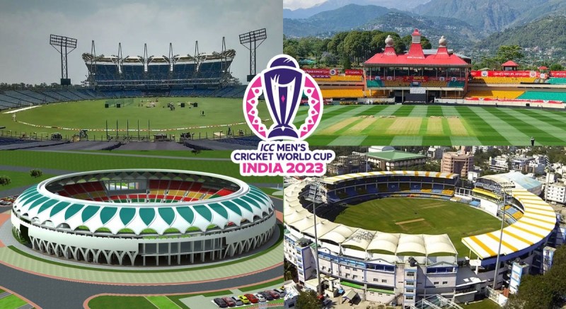 cricket world cup 2023 stadiums names